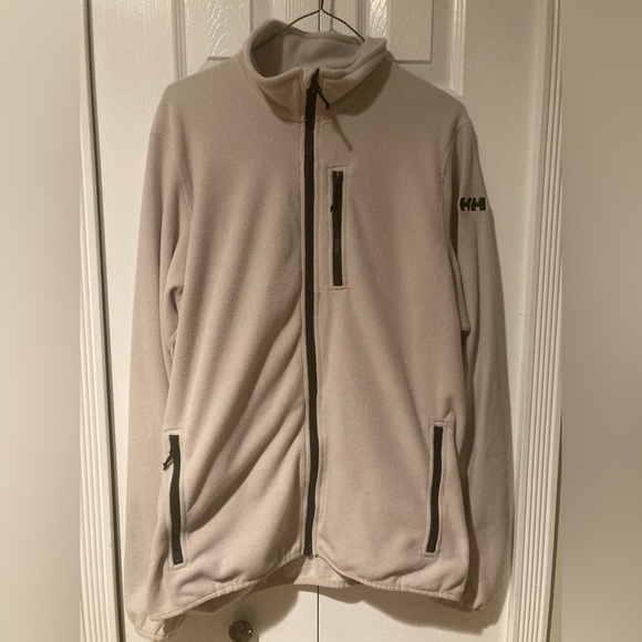 Large Helly Hansen Soft Fleece Zip up Sweater - Picture 1 of 4